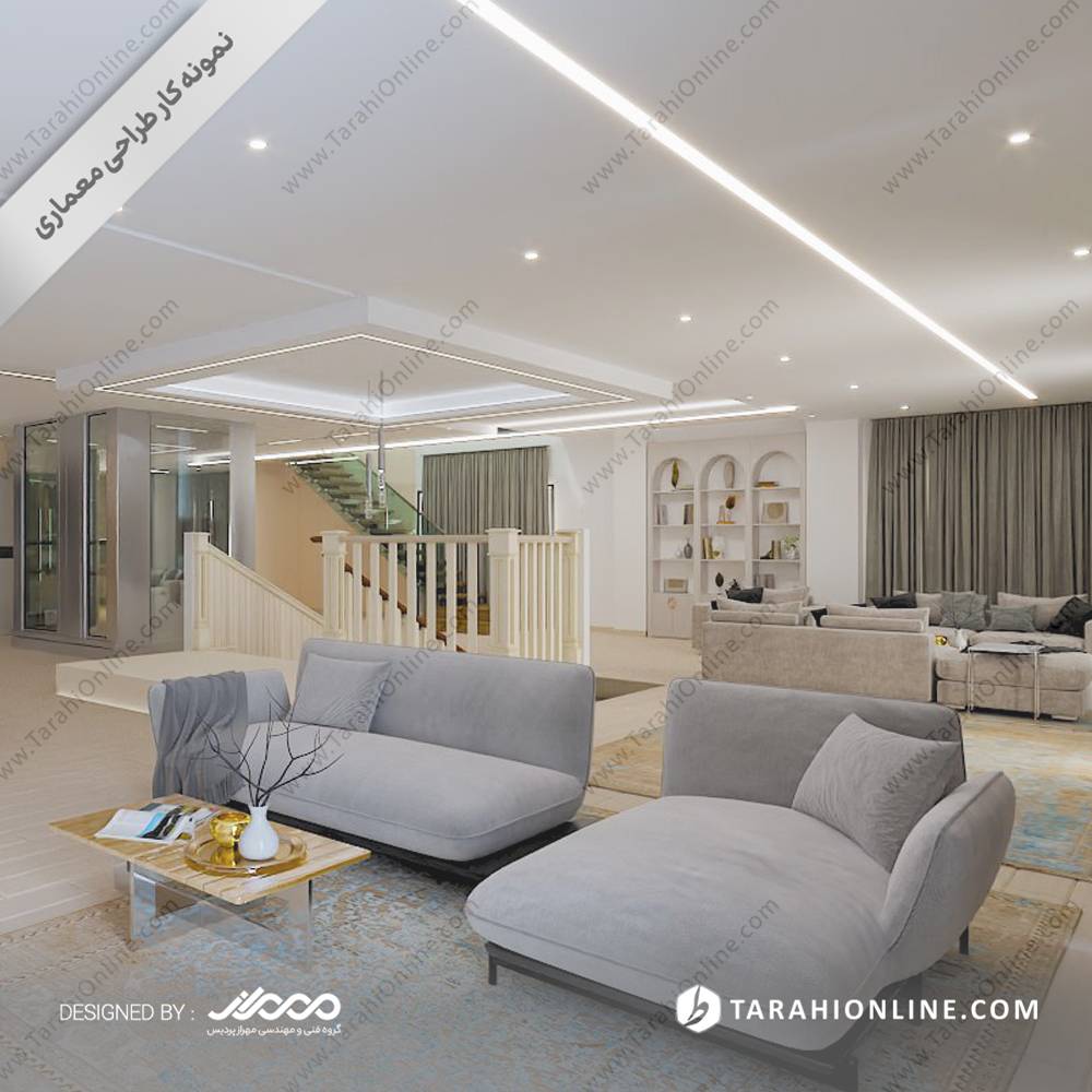 طراحی داخلی تریپلکس - تصویر 7